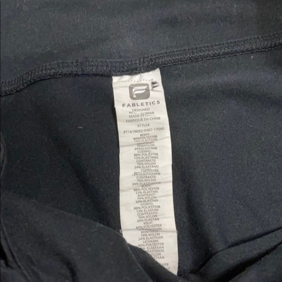 Fabletics Mid-Rise Mesh Powerhold Legging Medium - Picture 7 of 15